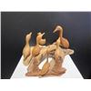 Image 1 : Three Cormorant Bird Sculptures
