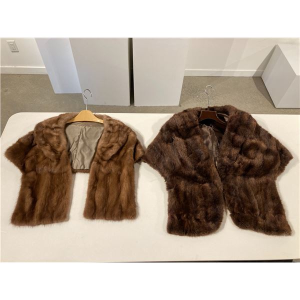 Two Fur Shawls