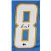 Image 2 : OMARION HAMPTON SIGNED CHARGERS JERSEY BECKETT COA