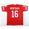 Image 1 : JOE MONTANA SIGNED SAN FRANCISCO 49ERS JERSEY JSA COA