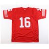 Image 3 : JOE MONTANA SIGNED SAN FRANCISCO 49ERS JERSEY JSA COA