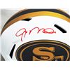 Image 2 : JOE MONTANA Signed Autographed SF 49ERS RIDDELL HELMET. FANATICS