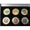 Image 2 : CHINESE YEAR DRAGON GOLD PLATED COMMEMORATIVE COIN SET