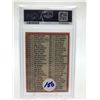 Image 2 : 1969 TOPPS CHECKLIST 426-512 TRADING CARD - PSA GRADE 6