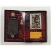 Image 1 : MICHAEL JORDAN HALL OF FAME - AUTHENTIC GAME USED FLOOR WITH COMMEMORATIVE CARD