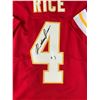 Image 2 : RASHEE RICE SIGNED Kansas City CHIEFS JERSEY - KB COA