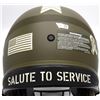 Image 4 : TOM BRADY SIGNED SALUTE TO SERVICE TAMPA BAY FULL SIZE HELMET (BECKETT COA)