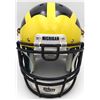 Image 2 : TOM BRADY SIGNED MICHIGAN WOLVERINES MINI HELMET (FANATICS COA)