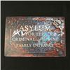 Image 1 : CHRISTIAN BALE AND TOM HARDY SIGNED BATMAN ASYLUM SIGN WITH COA