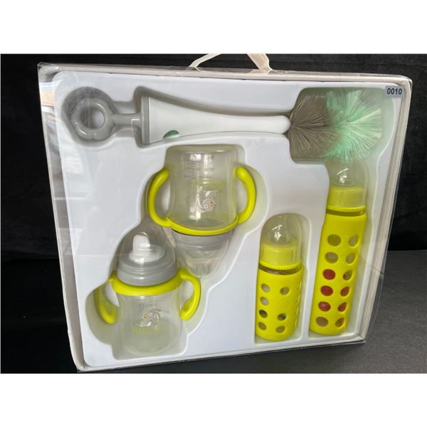 1 Newborn Madeliev Baby Feeding Bottle Gift Set with Storage Box - Brand New