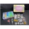 Image 3 : 1 Clay Bead Set for Bracelet Making (11800 PC Bead Kit) - 48 Colors - Brand New