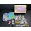 Image 3 : 1 Clay Bead Set for Bracelet Making (11800 PC Bead Kit) - 48 Colors - Brand New
