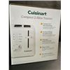 Image 2 : 1 Cuisinart Compact 2-Slice Toaster for Thick and Thin Breads/Baked Goods - New