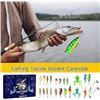 Image 3 : 1 Fishing Tackle Lure Advent Calendar for Men - 24 Day Countdown to Xmas Fishing Lure Set - New