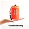 Image 3 : 4-Pack of Emergency Lightweight Outdoor Survival Blankets; 84" x 36" Size - Brand New