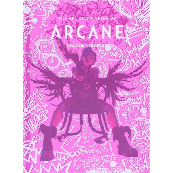 1 The Art and Making of Arcane League of Legends Hardcover Book - New Sealed