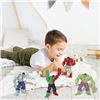 Image 5 : 2 Packs of Hulk Figurines/Hulk Toys; 4 Per Pack/8 Total (5" Size) - New