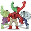 Image 2 : 2 Packs of Hulk Figurines/Hulk Toys; 4 Per Pack/8 Total (5" Size) - New