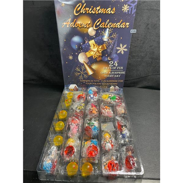1 Dragon Ball Z Toy Themed 24-Day Countdown to Christmas Advent Calendar - New