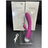 Image 1 : 2 Rabbit-Style Vibrator Sex Toys/Personal Massagers for Women - Purple - Rechargeable - New