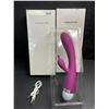 Image 1 : 2 Rabbit-Style Vibrator Sex Toys/Personal Massagers for Women - Purple - Rechargeable - New