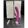 Image 1 : 2 Rabbit-Style Vibrator Sex Toys/Personal Massagers for Women - Purple - Rechargeable - New