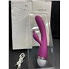 Image 1 : 2 Rabbit-Style Vibrator Sex Toys/Personal Massagers for Women - Purple - Rechargeable - New