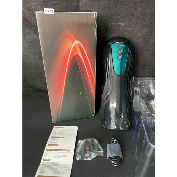 1 Automatic Sucking/Thrusting/Vibrating Male Masturbator Device - Brand New