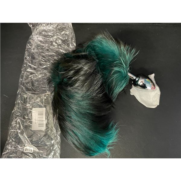 1 Furry Tail Anal Butt Plug Sex Toy - Brand New