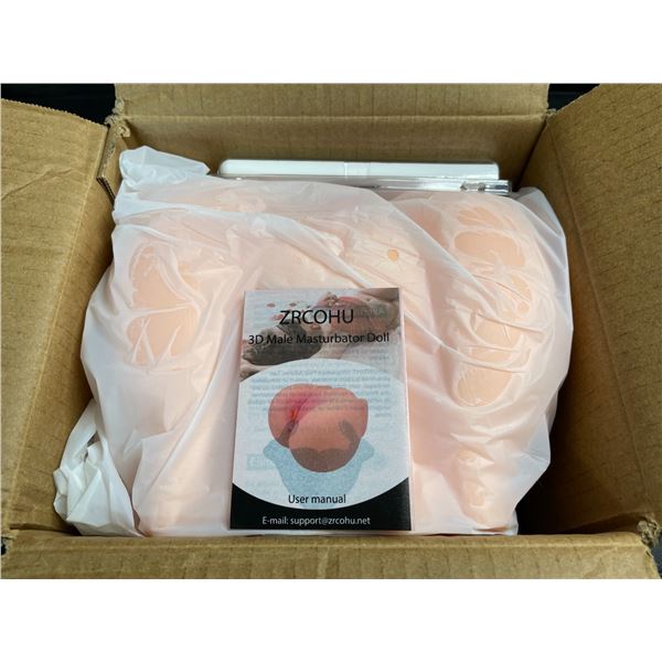 1 Silicone 3D Sex Toy/Masturbator Doll for Men; 7.7lbs "Realistic" Feel - New in Box