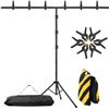 Image 1 : 1 Coliflor T-Shape Portable Photography Backdrop Stand Kit - 8FT x 5.2FT - Brand New Sealed