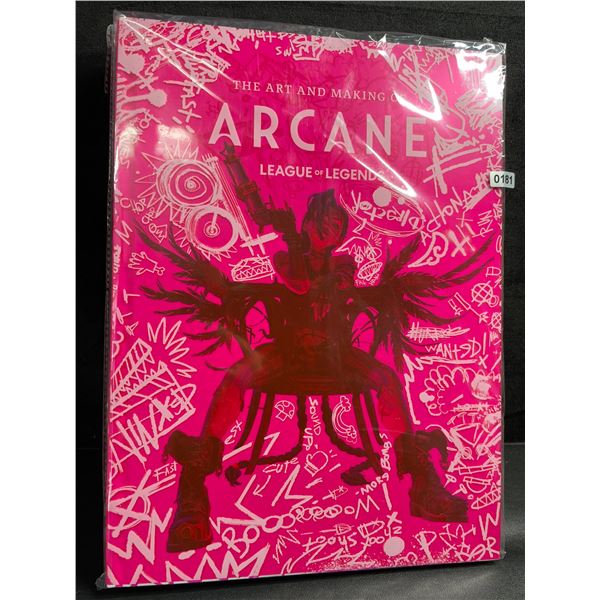 1 The Art and Making of Arcane League of Legends Hardcover Book - New Sealed