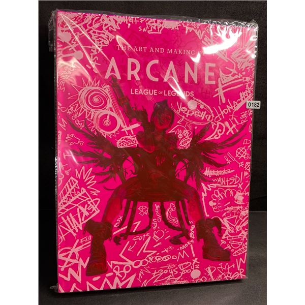 1 The Art and Making of Arcane League of Legends Hardcover Book - New Sealed