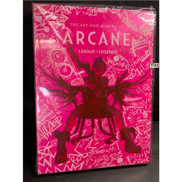 1 The Art and Making of Arcane League of Legends Hardcover Book - New Sealed
