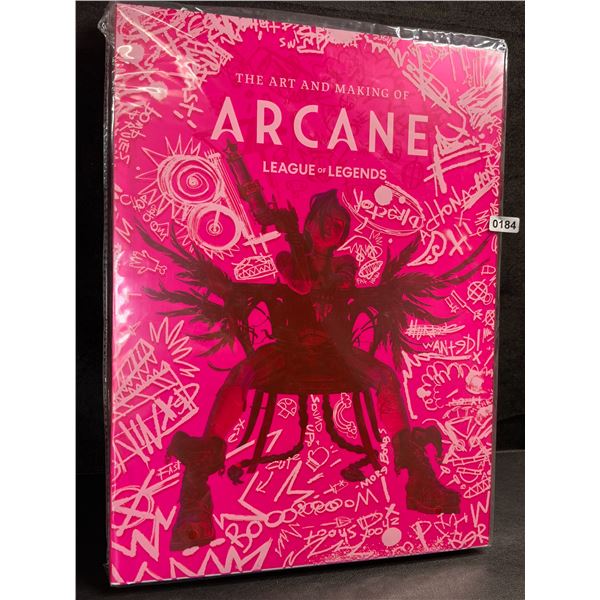 1 The Art and Making of Arcane League of Legends Hardcover Book - New Sealed