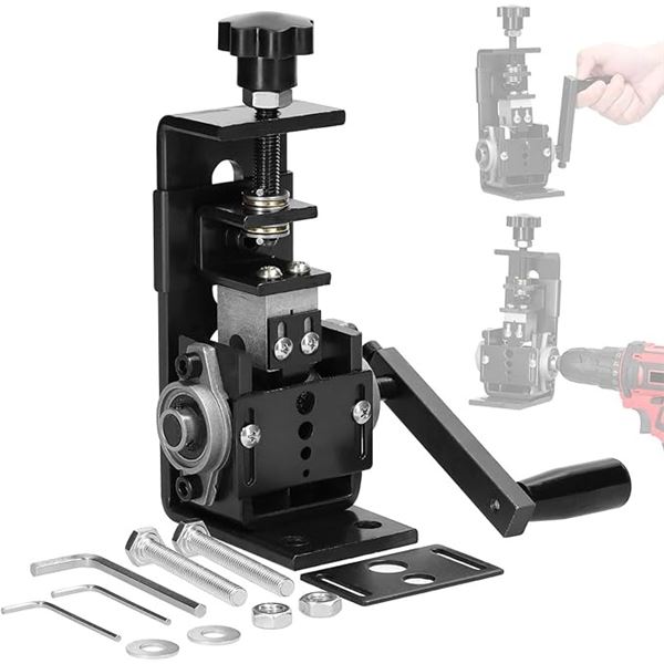1 Manual Wire Stripping Machine - Portable Copper Stripper w/ Hand Crank/Drill Powered - New