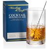 Image 1 : 1 Mixology & Craft Cocktail Mixing Glass - Hand Crafted Crystal Mixing Glass - New Sealed
