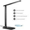 Image 1 : 1 Topelek LED Desk Lamp/Table Lamp with Touch-Sensitive Control - Black - New