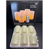 Image 2 : 6-Pack of LED Flameless Candles with Remote Control - Real Wax - New