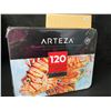 Image 3 : 1 Arteza Professional 120 Unique Color Artist Quality Watercolor Pencils Set; Blendable - NEW!