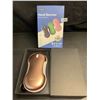 Image 1 : 1 Portable Power Bank/Electric Hand Warmer (10,000mAh) - Rose Gold - New