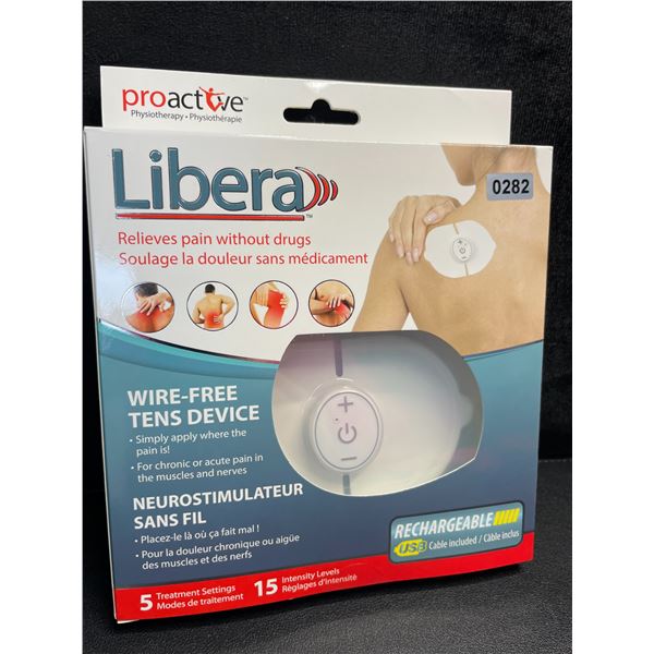 1 ProActive Libera Wire-Free TENS Device for Pain Relieve in Muscles/Nerves - NEW