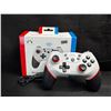 Image 1 : 1 White and Red Wireless Nintendo Switch Controller USBC Rechargeable - New