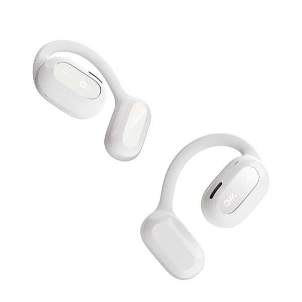 1 Pair of Premium Oladance OWS 2 Open Ear Headphones Cloud White - New