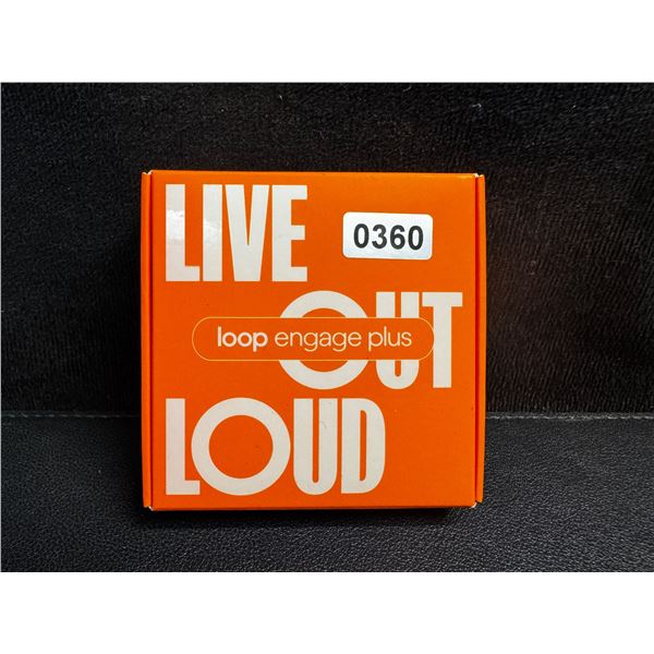 Loop Engage Plus Earplugs - 8 Ear Tip Sizes Incl; 16 dB & 10dB NRR coverage - Lucid Rose - New