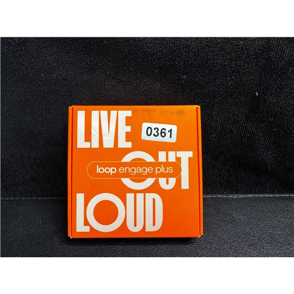 Loop Engage Plus Earplugs - 8 Ear Tip Sizes Incl; 16 dB & 10dB NRR coverage - Lucid Rose - New