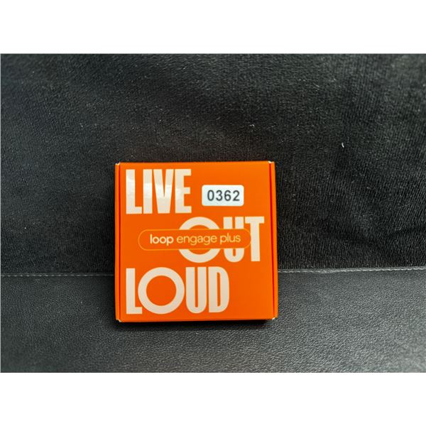 Loop Engage Plus Earplugs - 8 Ear Tip Sizes Incl; 16 dB & 10dB NRR coverage - Lucid Rose - New