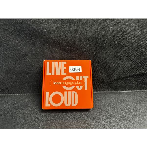 Loop Engage Plus Earplugs - 8 Ear Tip Sizes Incl; 16 dB & 10dB NRR coverage - Lucid Rose - New