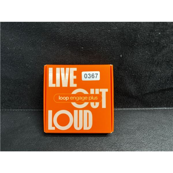 Loop Engage Plus Earplugs - 8 Ear Tip Sizes Incl; 16 dB & 10dB NRR coverage - Lucid Rose - New