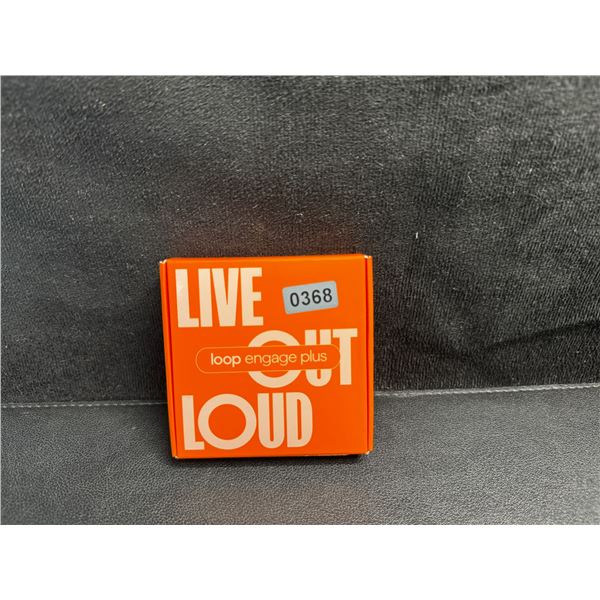 Loop Engage Plus Earplugs - 8 Ear Tip Sizes Incl; 16 dB & 10dB NRR coverage - Lucid Rose - New